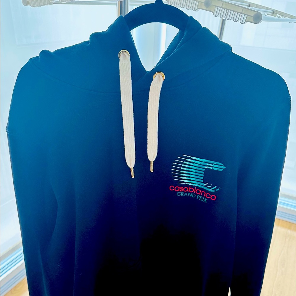 Casablanca tennis club sweat-shirt black medium